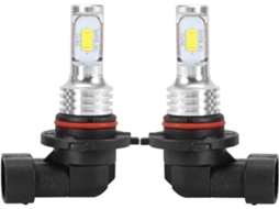 1par De Lâmpadas Farol Carro, 9145 80w 8000k Brancas Led Para Farol De Neblina 12-24v Substituição Universal