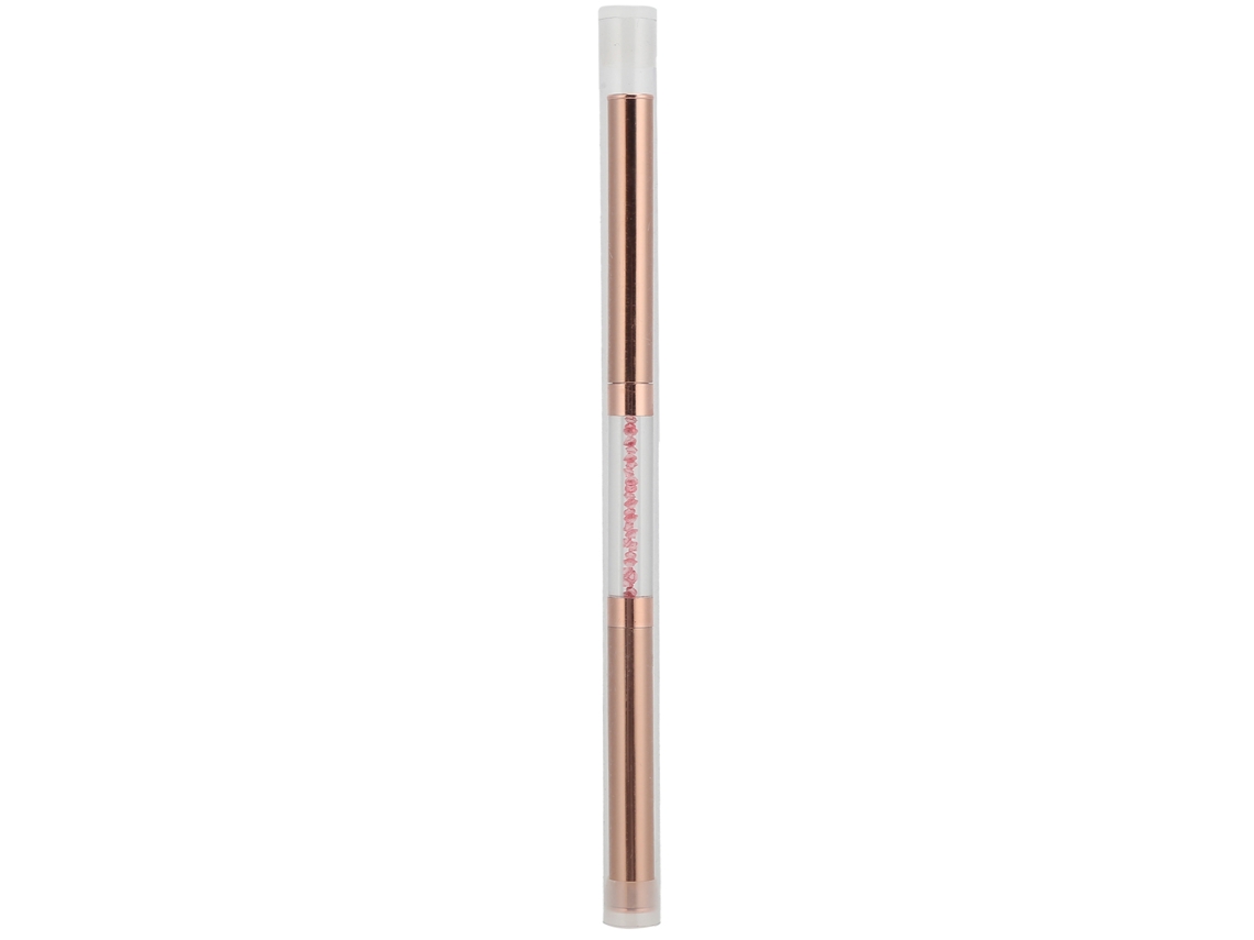 Ferramenta De Unhas Dualended Dotting Pen Com Ponta De Cera Para Rhinestones E Arte De Manicura Cor Rosa