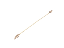 Cinto de Metal Folhas Elástico para Mulher com Fivela Dourado Prata Cummerbund