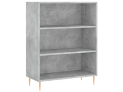 Bookcase, Bookcases Vidaxl Marrom Madeira Processada (n/a)