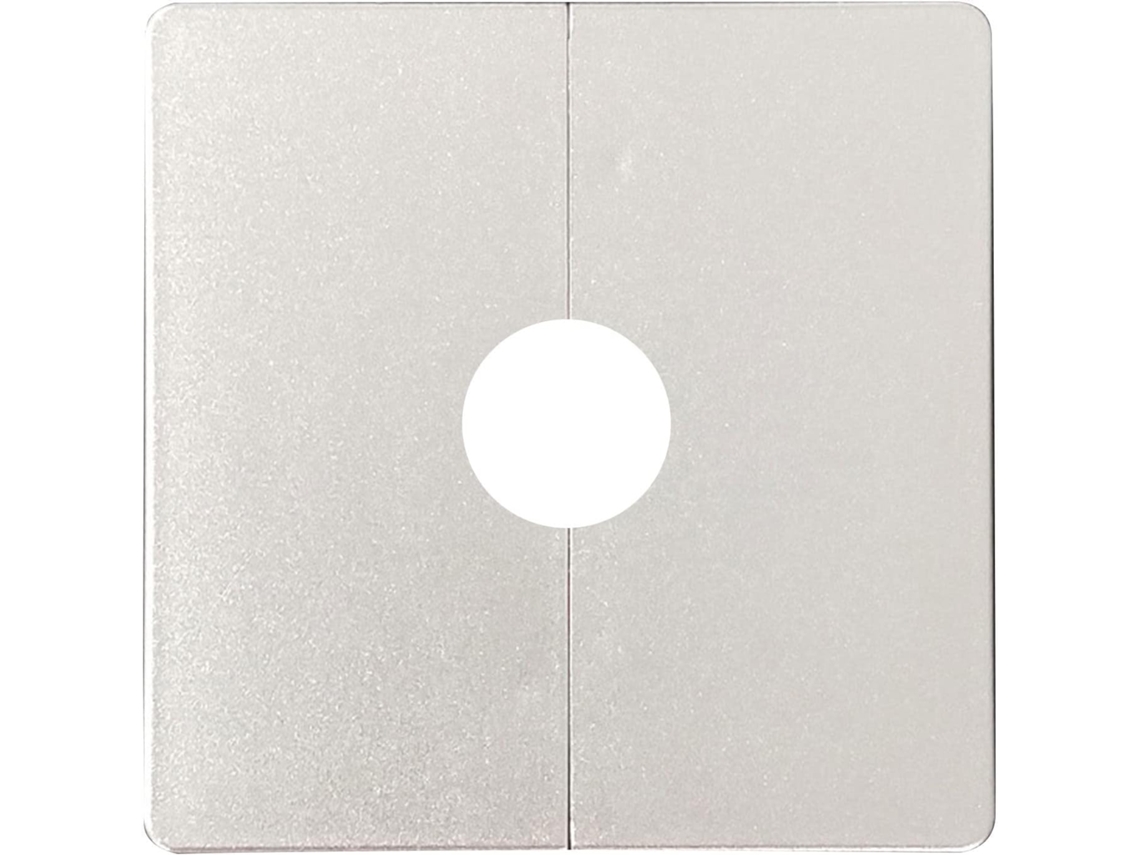Revestimento Decorativo De Parede Com Orifício Na, Flange Bipartida, Placa Quadrada Para Embelezar O Revestimento, Tampa