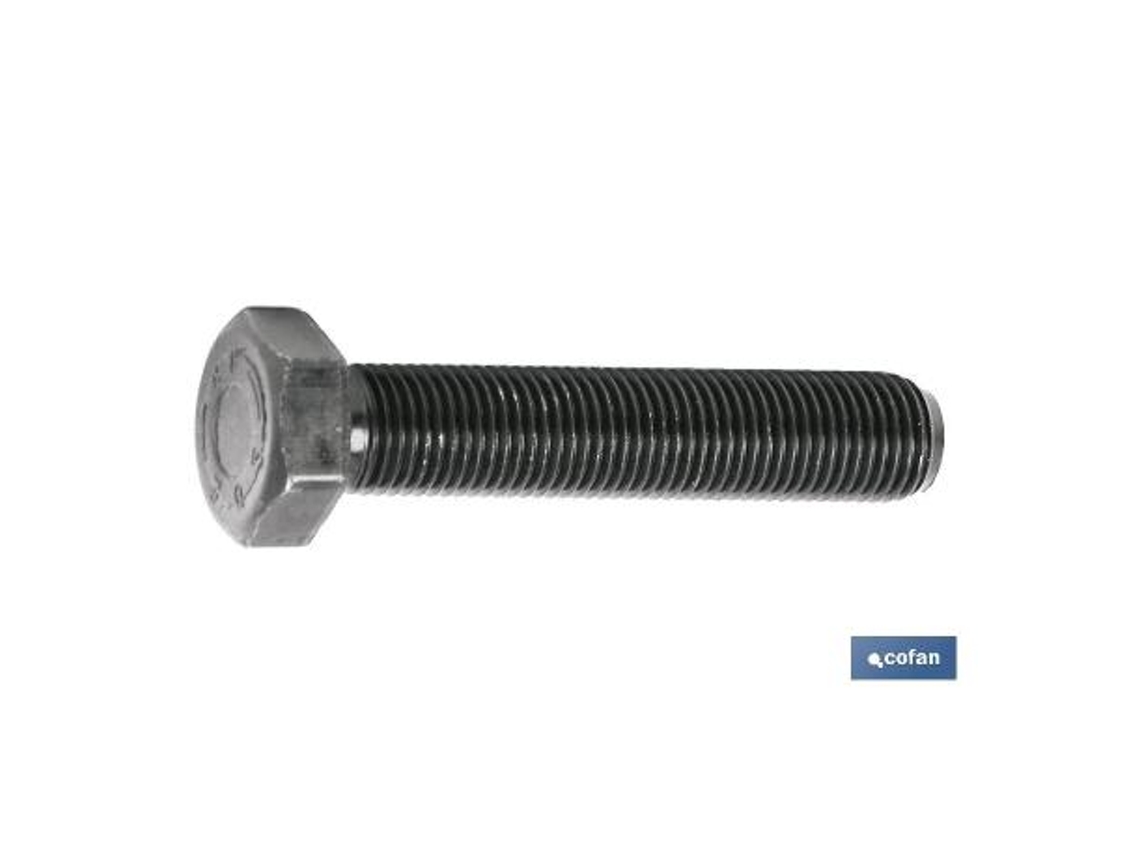 Din 933 c-8.8 unf 3/8  x 25 n   caja 50 unid.