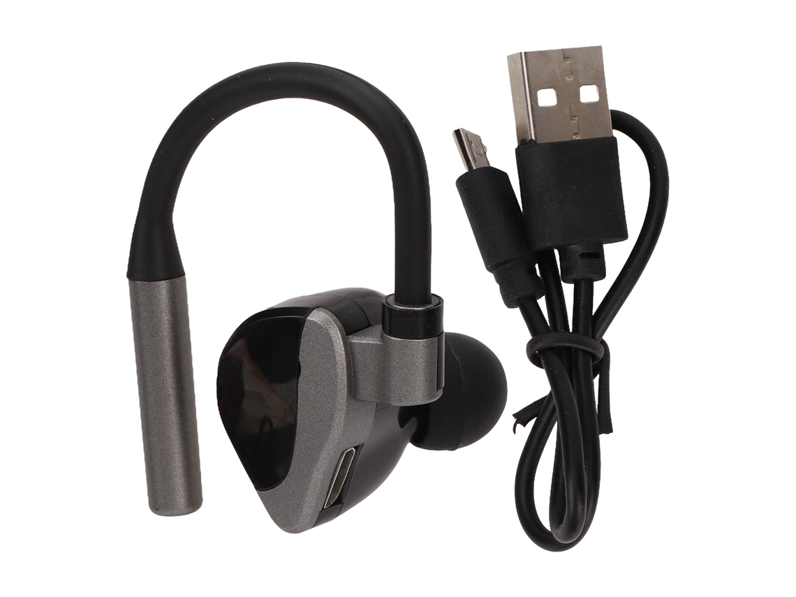 Fone de Ouvido Bluetooth Mono Hifi Estéreo Redução de Ruído Controle Táctil para Negócios Esportes