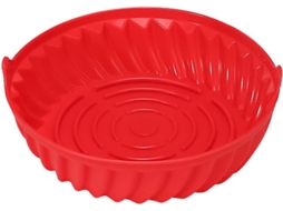 Forro De Silicone Para Fritadeira A Ar, Acessório Redondo Antiaderente Reutilizável, Material De Cesta Tapete