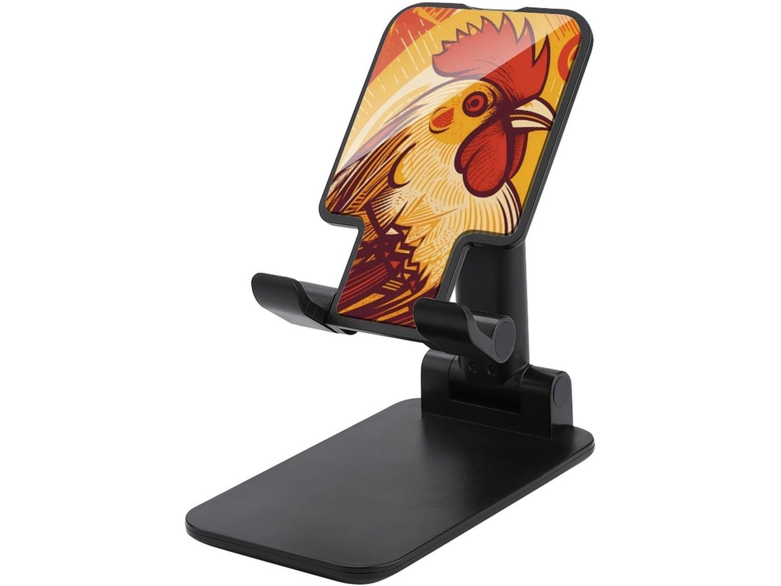 Suporte Dobrável E Ajustável Para Celular Em Formato De Galinha Desenho Animado, Compatível Com Smartphones, Leitores