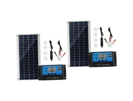 2 Pçs Acampamento Bateria Power Bank Carregador de Bateria Usb Ao Ar Livre Carregador Solar Painel Carregador Sola H1191 TRAHOO