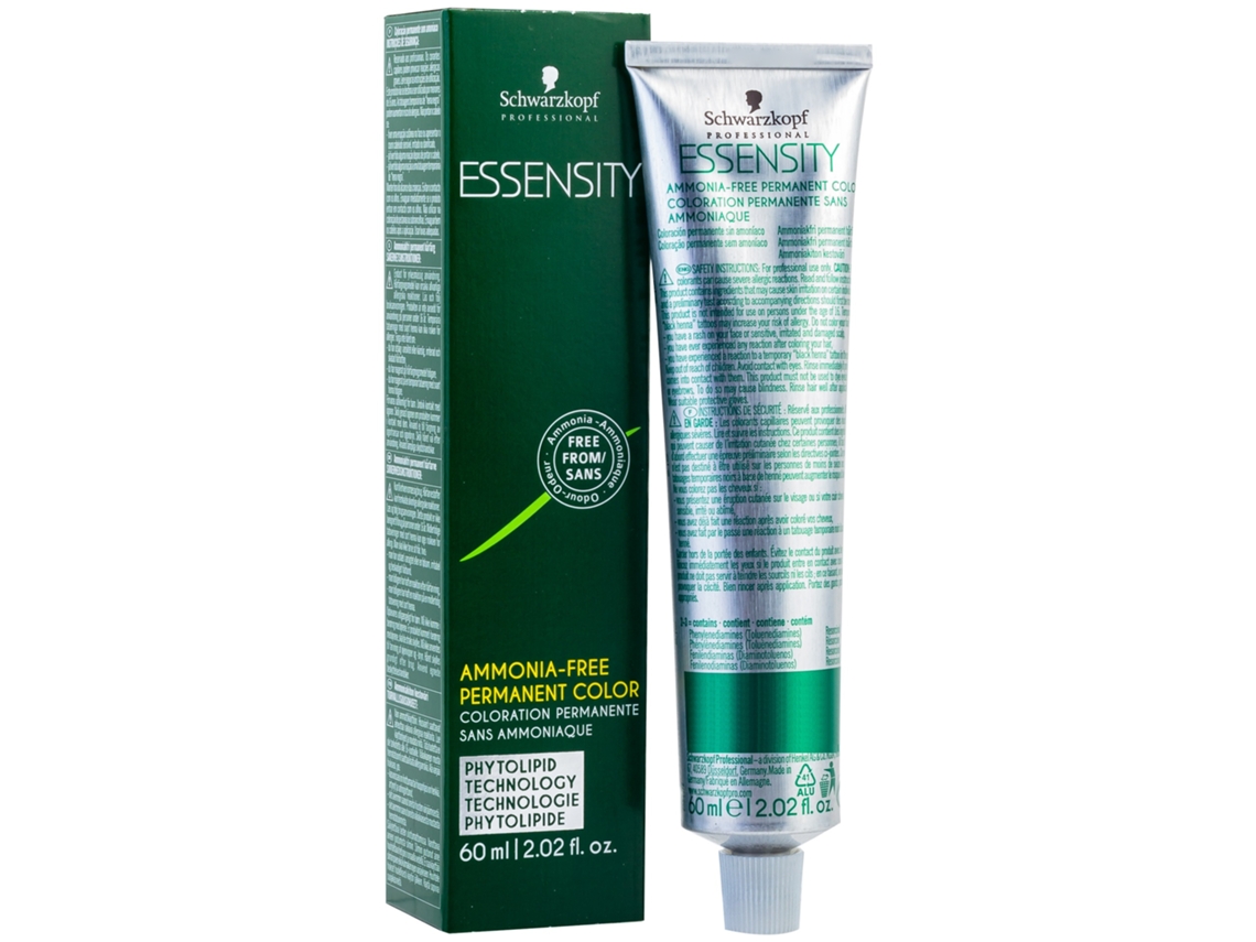 SCHWARZKOPF PROFESSIONAL Essensity Cor Permanente Sem Amónia 60 ml