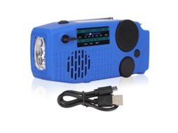 Rádio Emergência Solar LAXISCREED Noaa Am/fm 2000mah
