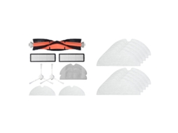 1 conjunto de acessórios para aspirador de pó lavável e 10 peças para esfregão descartável Xiaomi Dreame F9