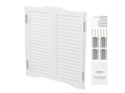 Portas Giratórias Para Cafetaria Succebuy Com Arco Superior 805x28x900 Mm, Branco