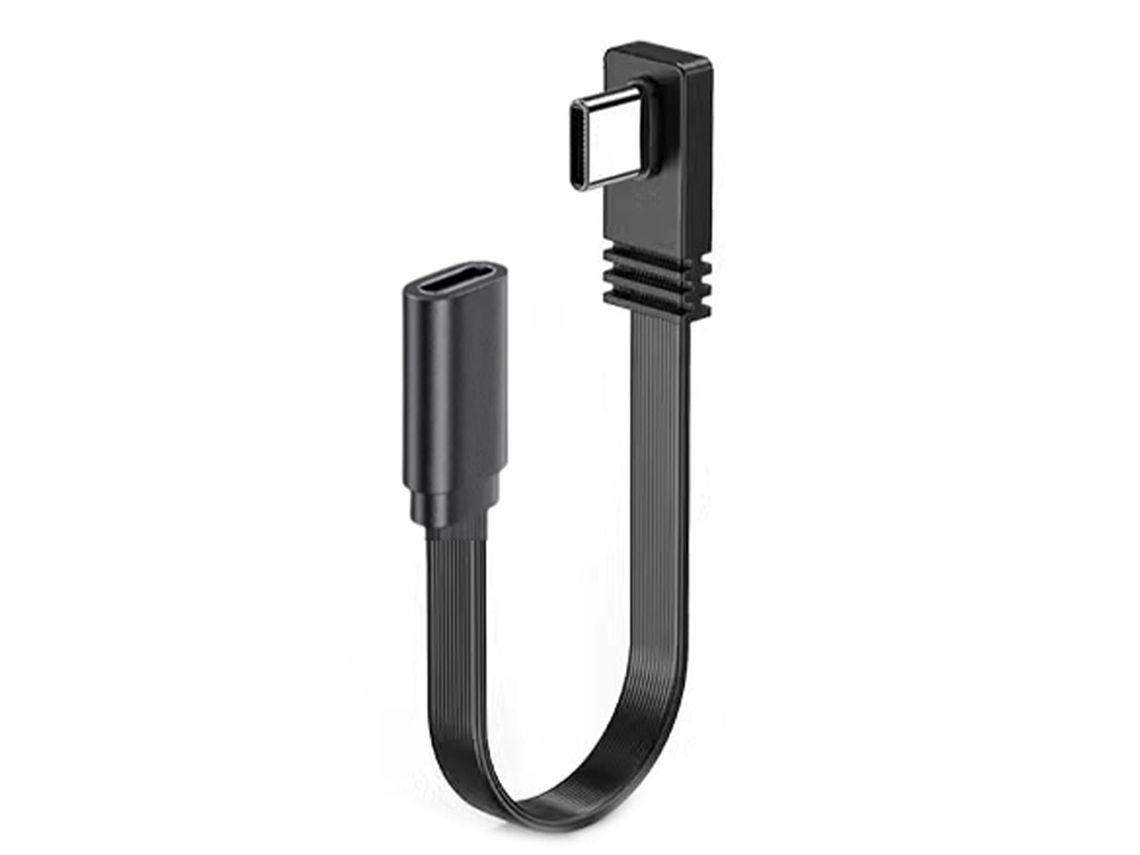 Cabo De Extensão De 10/20/50 Cm Para Carregamento Usb-c De Celular/tablet/macho.