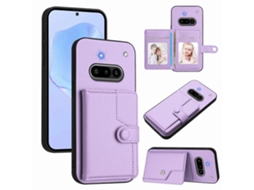 Bolsa Para Celular Com Botão, Proteção Rfid E Sistema Antifurto Para Nothing Phone 3a
