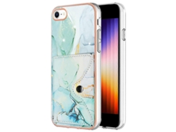 Capa Telemóvel Imd Para Iphone Se Veanxin Bege
