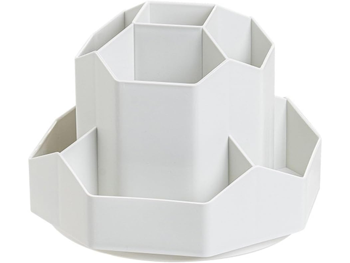 Porta Canetas De Mesa, Organizador De Mesa Giratório 360° Com 9 Compartimentos, Acessórios Organizad Gokoco