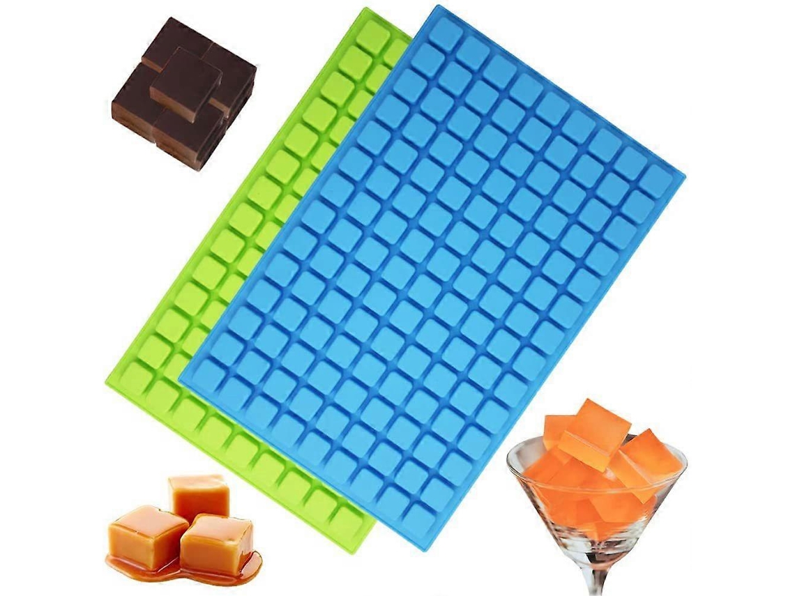 2-pack Formas De Silicone Quadradas Para Chiclete