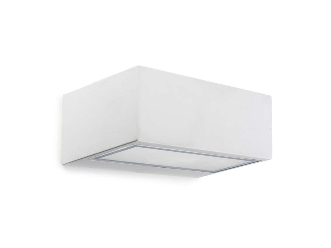 Ledsc4 Nemesis - Aplique 170x170x70mm, Alumínio, Cor Branco, Led 12.6w, 2700k, 834lm, Ip65