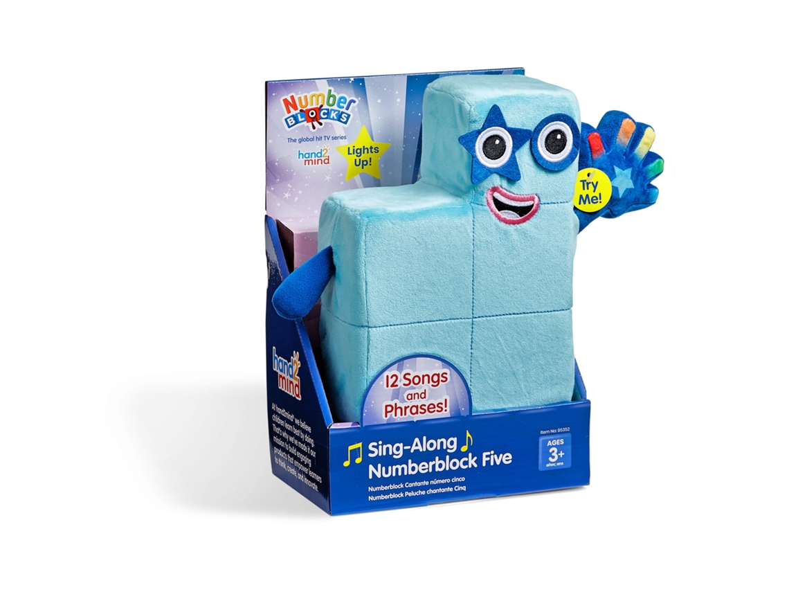 Brinquedo Educativo Learning Resources Numberblock Cinco Para Cantar Junto