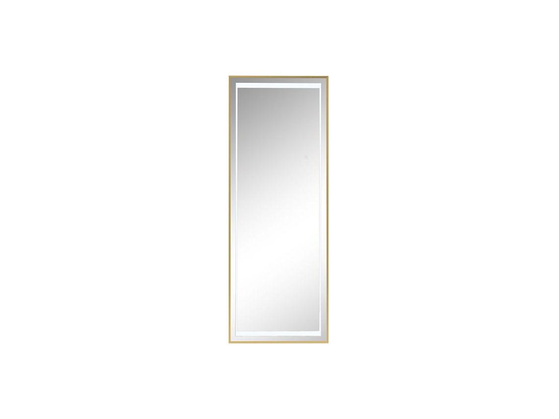 Espelho De Chão Home Esprit Dourado Alumínio 50 X 0,5 X 150 Cm