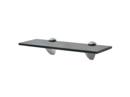 Floating Shelf, Floating Shelves Vidaxl Preto Vidro (30 X 10 Cm)