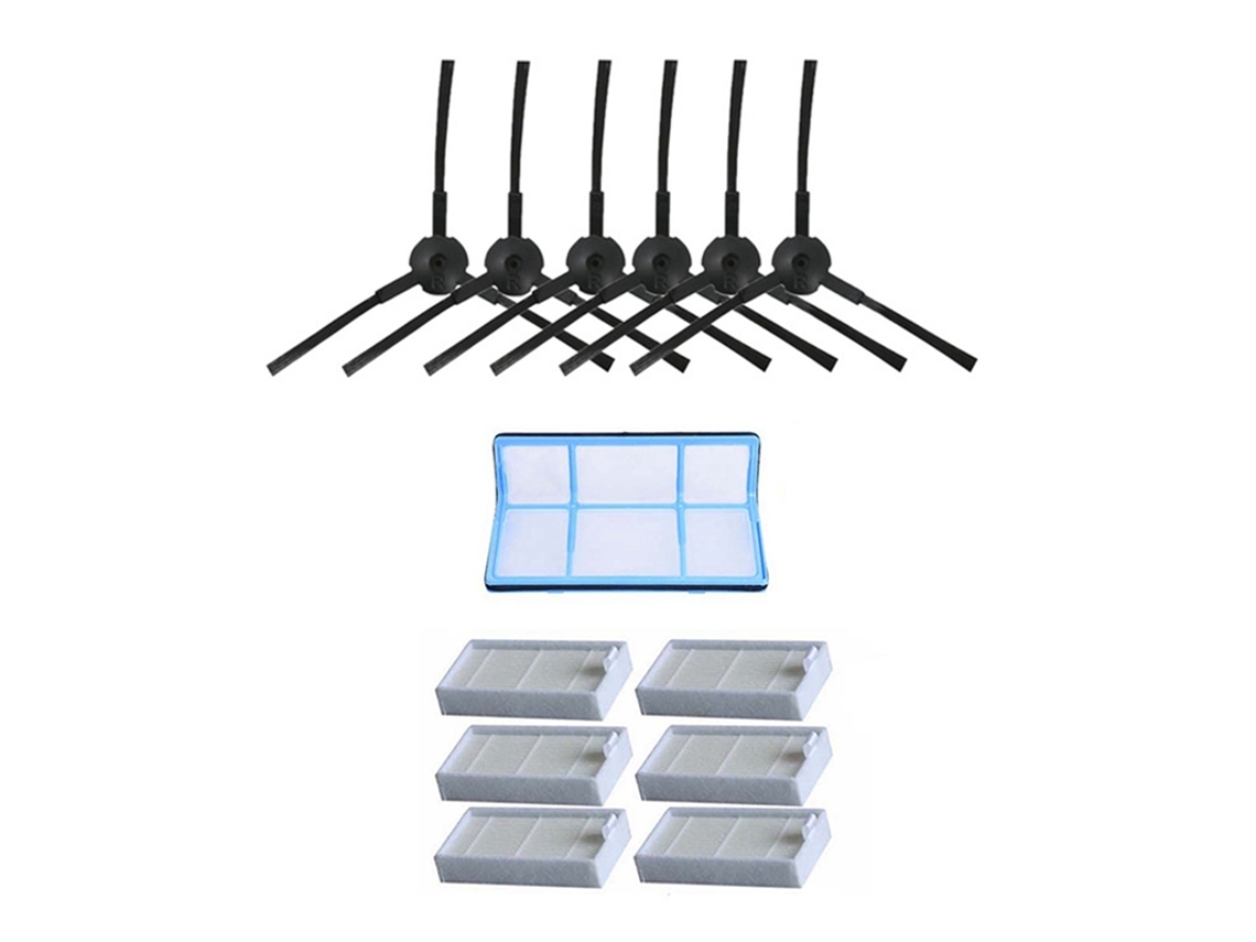Acessório para Aspiradores CHUWI 3 pares 3 direita + 3 esquerda 7 un 1 Filtro