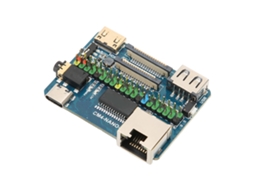 Placa Base Mini Raspberry Pi Cm4 Com Múltiplas Interfaces 4k 30fps Usb2.0 Csi Entrada 5v
