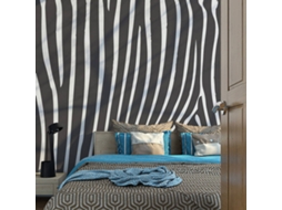 Papel de Parede ARTGEIST Zebra Pattern (Preto e Branco) (300x231 cm)