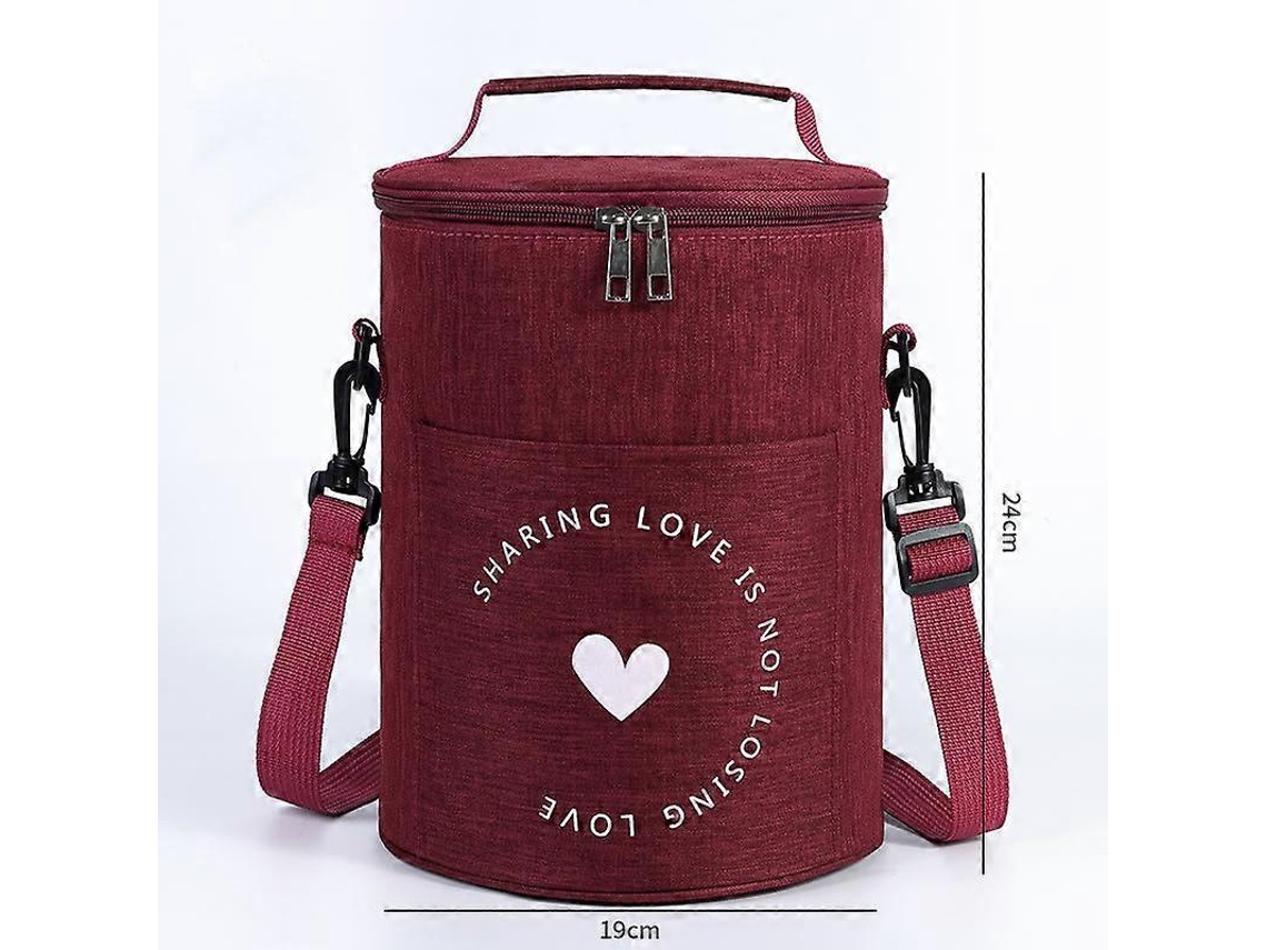 Bolsa Térmica Portátil, Grande, Uso Almoço Trabalho