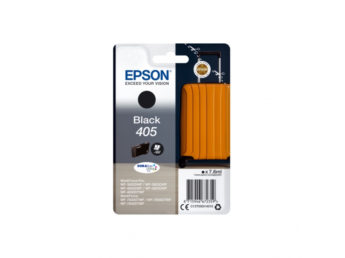 Tinteiro EPSON 405 DURABrite Preto