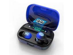 Fones Bluetooth Sem Fio LAXISCREED (controle Tático, Display Digital)