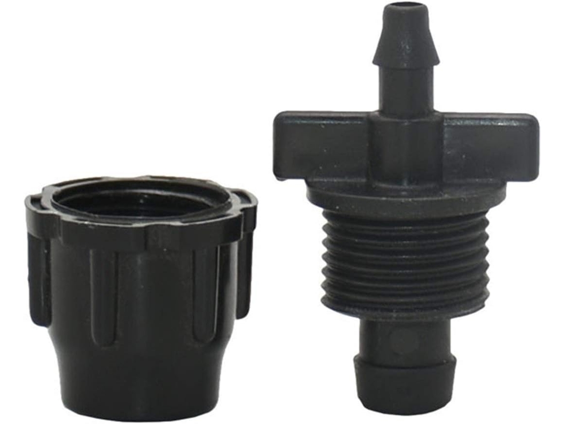 Conjunto de 100 Peças Mangueira Irrigação para Gramados e Jardins | S/MARCA