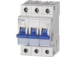 Interruptor Ls B10a Dls 6h B10 3 6 Ka 6ka 3 polos 400v B característico Dls 6h B10 3 6 Ka Doepke (09914111)