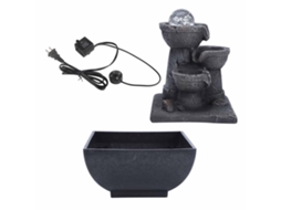 Fonte De Mesa Iluminada Com Led Decoração Feng Shui 110v