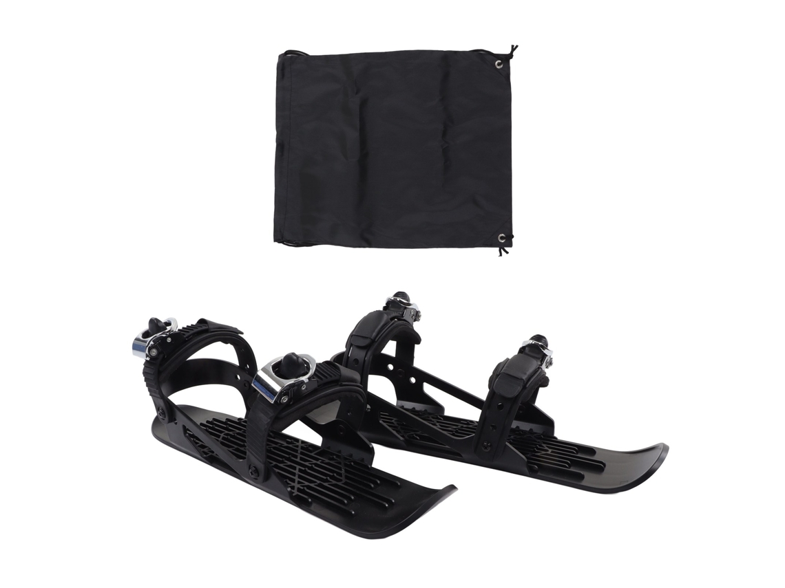 Mini Ski Skates para Crianças Sapatos de Ski Ajustáveis Curtos para Esqui de Montanha | S/MARCA