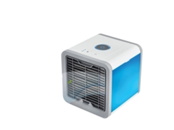 Laxiscreed Ventilador Refrigerador De Mesa Com Spray E Umidificador - Portátil E Compacto