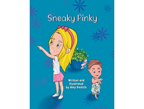 Livro Sneaky Pinky de Amy Doslich (Inglês)