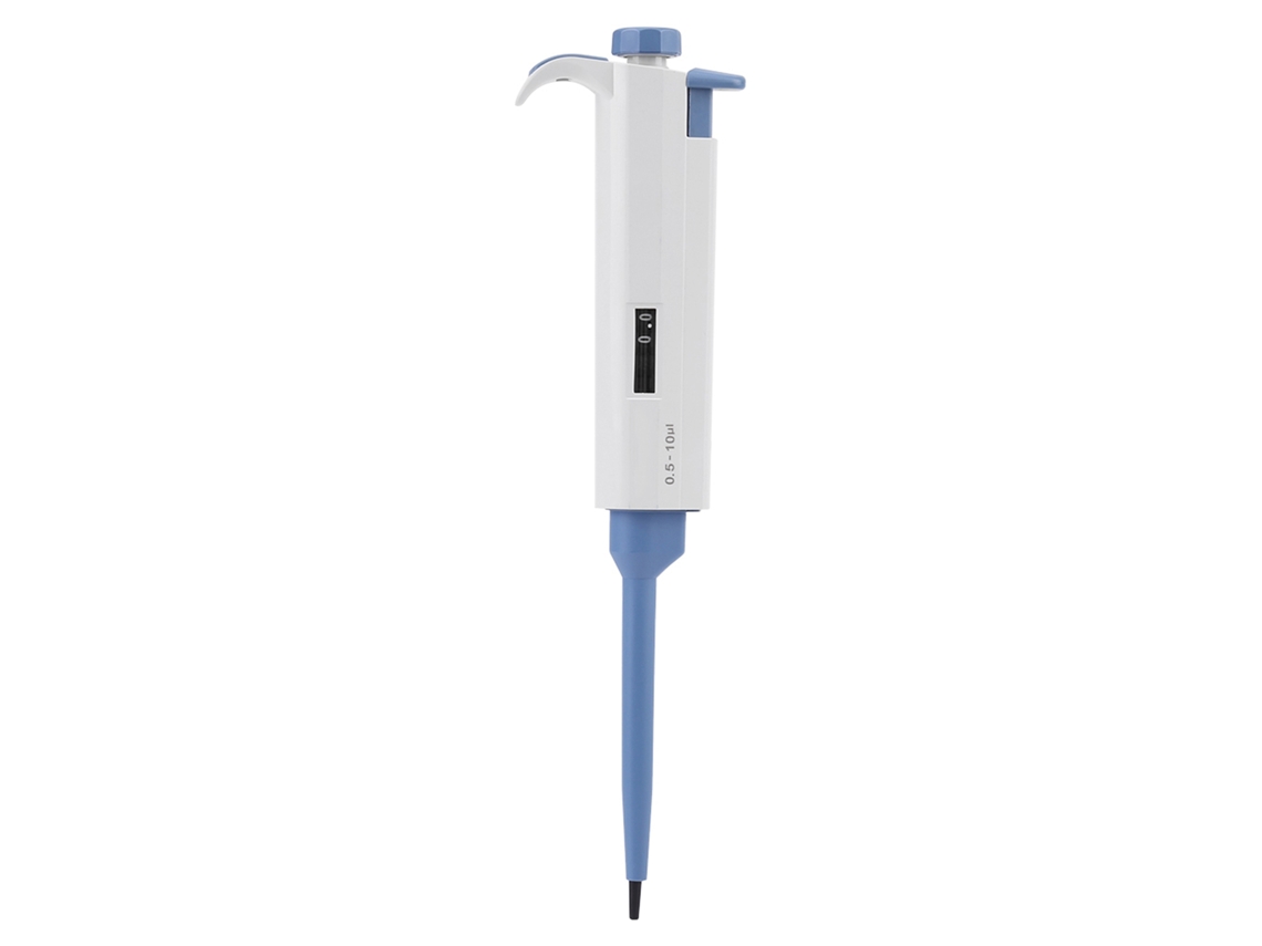 Laxiscreed Pipete Manual De Canal Único Ajustável De 0,5 A 10 Μl Para Laboratórios