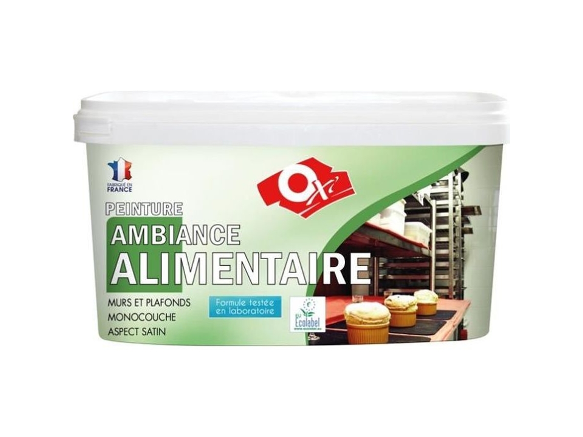 Tinta Alimentar Oxi 2,5 L Branco Acrílico Acetinado Interior