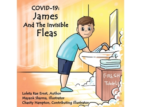 Livro James And The Invisible Fleas De Loleta Rae Ernst (inglês)