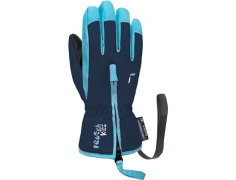 Luvas para Ski de Criança Unissexo REUSCH (4/5 Anos - Azul)