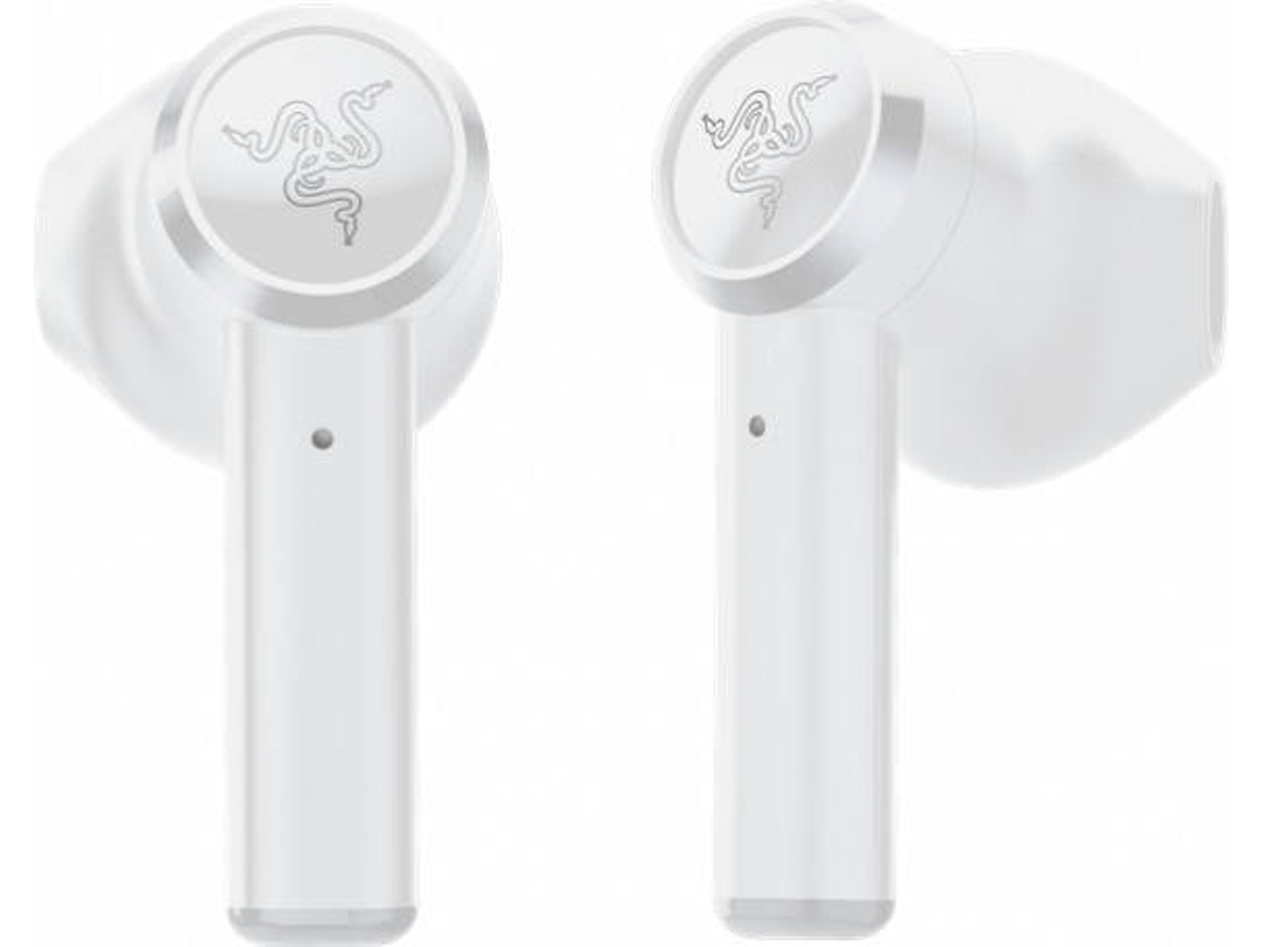 Auriculares Bluetooth True Wireless RAZER Hammerhead (In Ear - Microfone - Noise Cancelling - Branco)