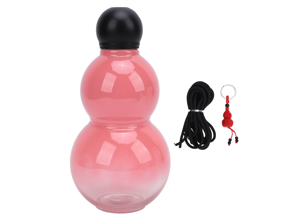 Garrafa de Água Gourd 800ml Rosa Esportiva Viagem