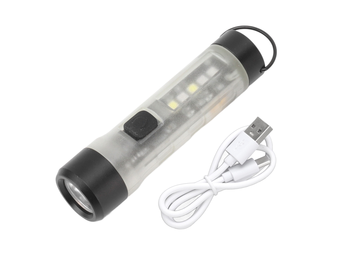 2026 lanterna Chaveiro Led Mini Bolsa 700 Fluxo Luminoso Porta de Carregamento Type C Camping Noturno