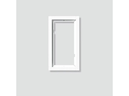 Kr 611 2/1 0 Sm Rahmen Silber Siedle Alumínio Oberfläche 131 Mm Siedle (200016831 00)