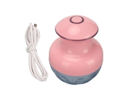 Lurelia Removedor De Fiapos Elétrico Recarregável Usb Com Lâminas Em Aço Inox, 500 Mah Para Roupas, Suéteres E Sofás, Verde E Rosa