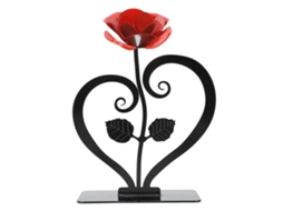 Ornamento de Rosa de Ferro S/MARCA