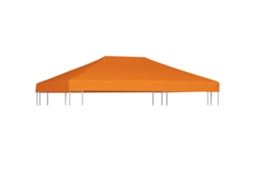 Vidaxl Cobertura De Gazebo 310 G/m² 4x3 M Laranja