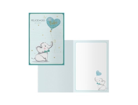 Livro Pack 6 Tarjetas Felicitación. Modelo Every-elephant De Desconocido (espanhol)