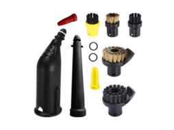 Kit De Acessórios De Reposição Para Lavadora A Vapor Karcher Sc1 Sc2 Sc3 Sc4 Sc5, Incluindo Bocal Extensor De Vapor E Escovas Redondas._glo