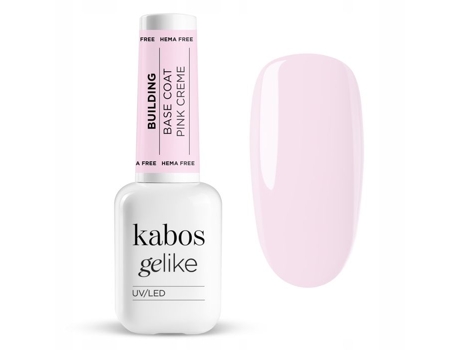 Base De Construção Uv Led Kabos Pink Creme 10 Ml