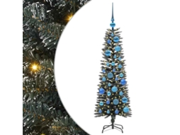 Conjunto 1 Árvore De Natal Artificial Vidaxl Verde Pvc (120 Cm)